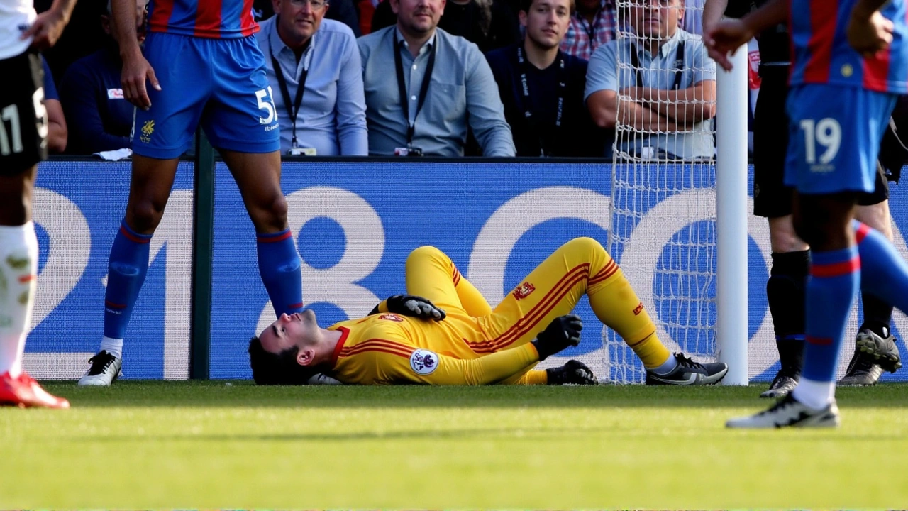 Lesão de Alisson não impede vitória do Liverpool sobre Crystal Palace